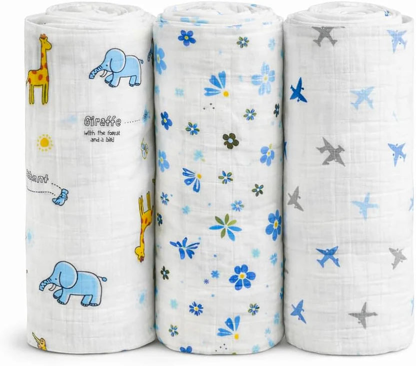 7 pieces Muslin Essentials For Your Little One