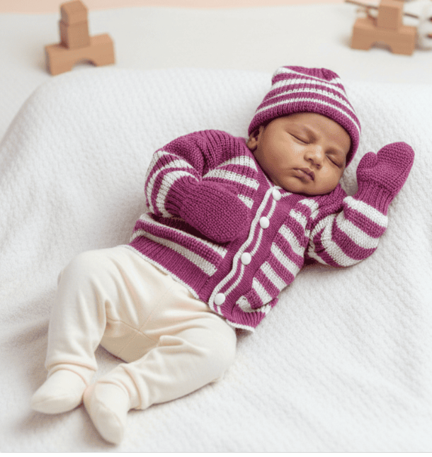 New Born Ultra Soft Baby Woolen Sweater – Cozy Winter Wear Any 1