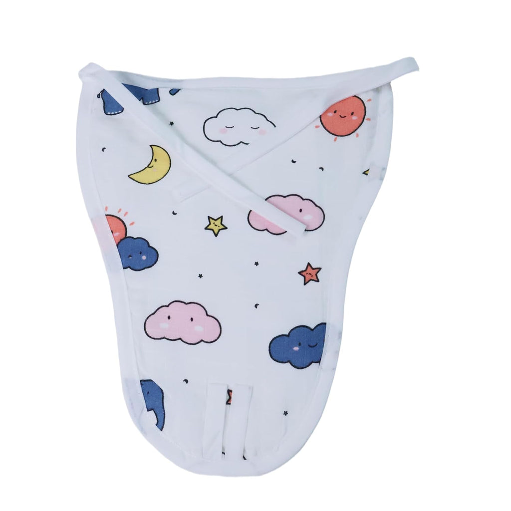 3 pieces-Muslin Cloth Padded Baby Nappy (0-3 Month) Reusable Langot Breathable Washable Cloth Diaper Langodu