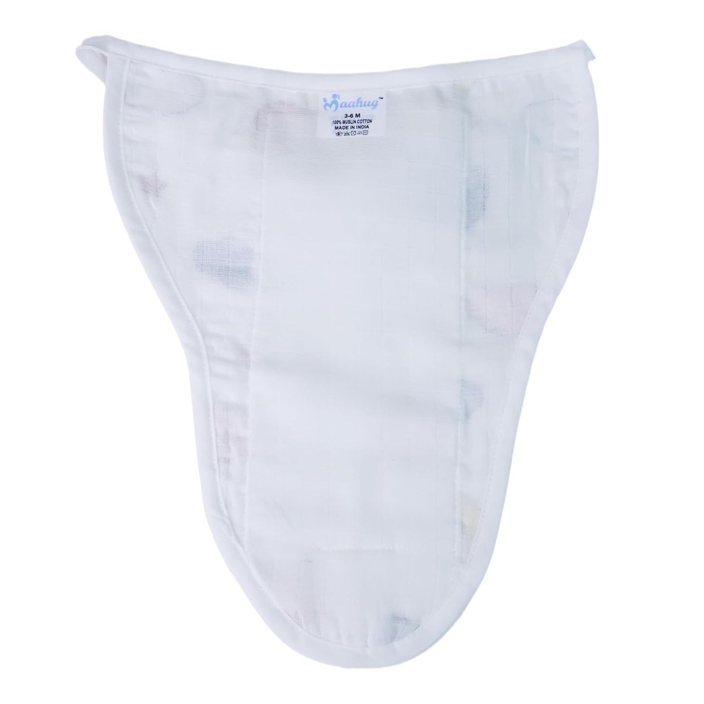 3 pieces-Muslin Cloth Padded Baby Nappy (0-9 Month) Reusable Diaper Langodu