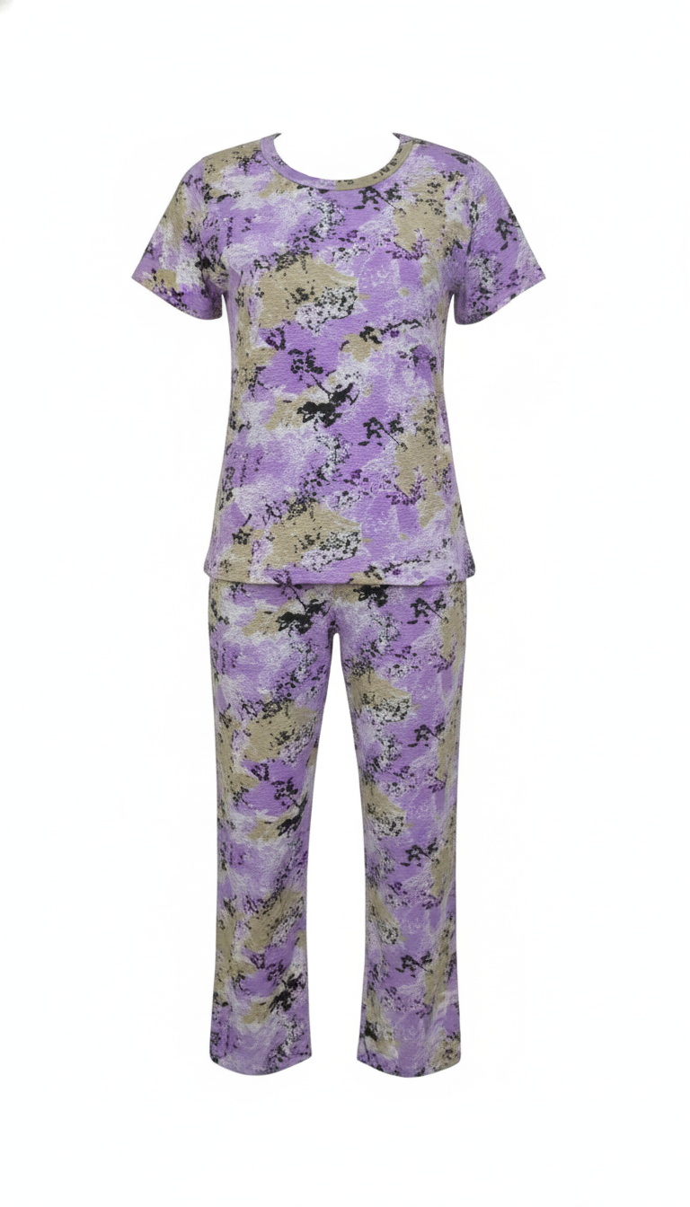 Cinderella  4 Way Popcorn Prill Set Girls 2 piece Coord set daily wear - Any 5 set Combo (5 Colors pack)