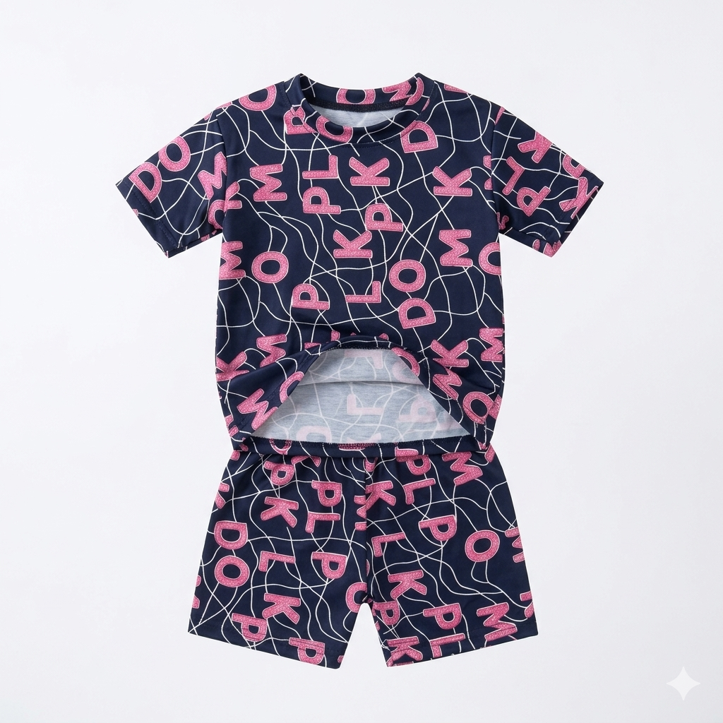 Printed Boys Two Way Jercy Daily active wear - Any 1 set