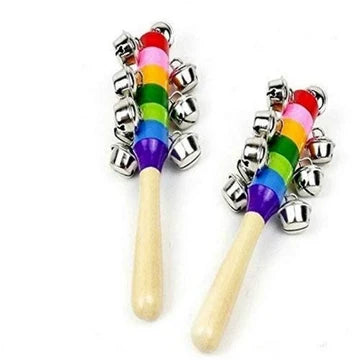 Any 5 Wooden Rattles – Assorted Collection | Baby Sensory Toys