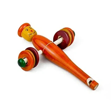 Any 5 Wooden Rattles – Assorted Collection | Baby Sensory Toys