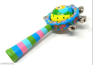 Any 5 Wooden Rattles – Assorted Collection | Baby Sensory Toys