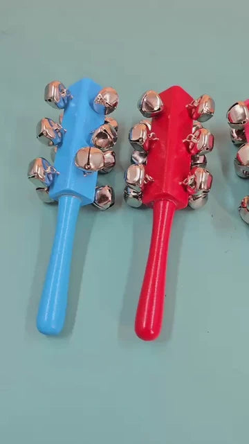 Any 5 Wooden Rattles – Assorted Collection | Baby Sensory Toys