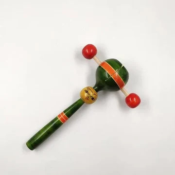 Any 5 Wooden Rattles – Assorted Collection | Baby Sensory Toys