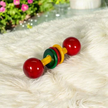 Any 5 Wooden Rattles – Assorted Collection | Baby Sensory Toys