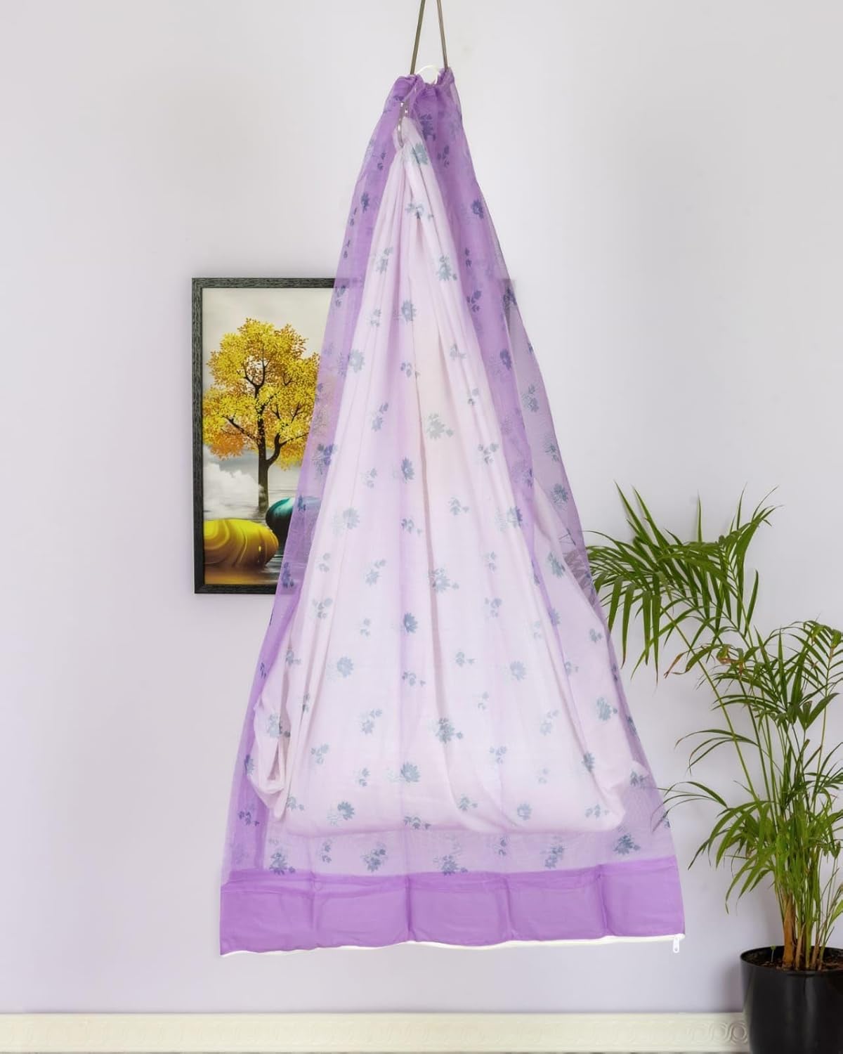 Baby Mosquito net for Babies | Cradle Thottil Jhula | Thottil Jhula | Infant Cradle | Premium Baby Baby Swing-Any 1