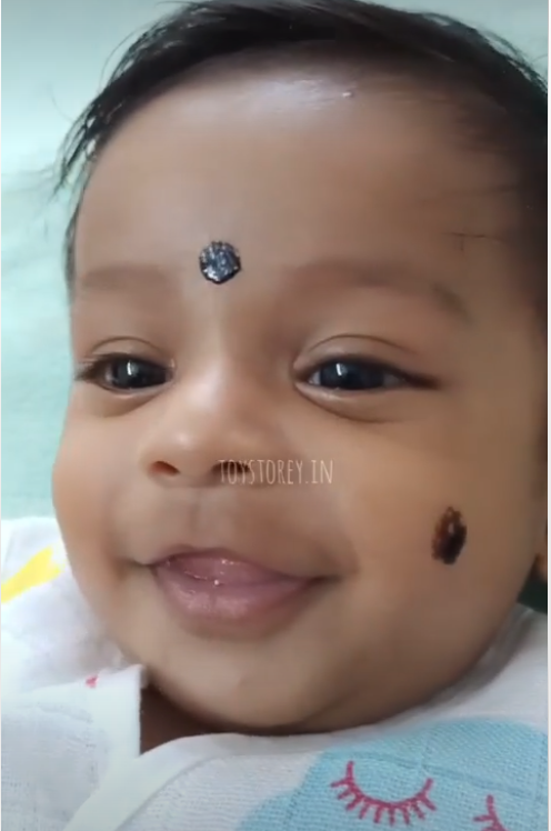 Vengai Paal Pottu Natural Black Bindi For Babies