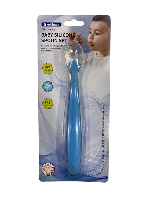 Kokibebe Silicone Feeding Spoon -Any 1 color