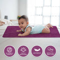 Large Size Waterproof Breathable Quick Dry Sheet-Any 1 Random Color