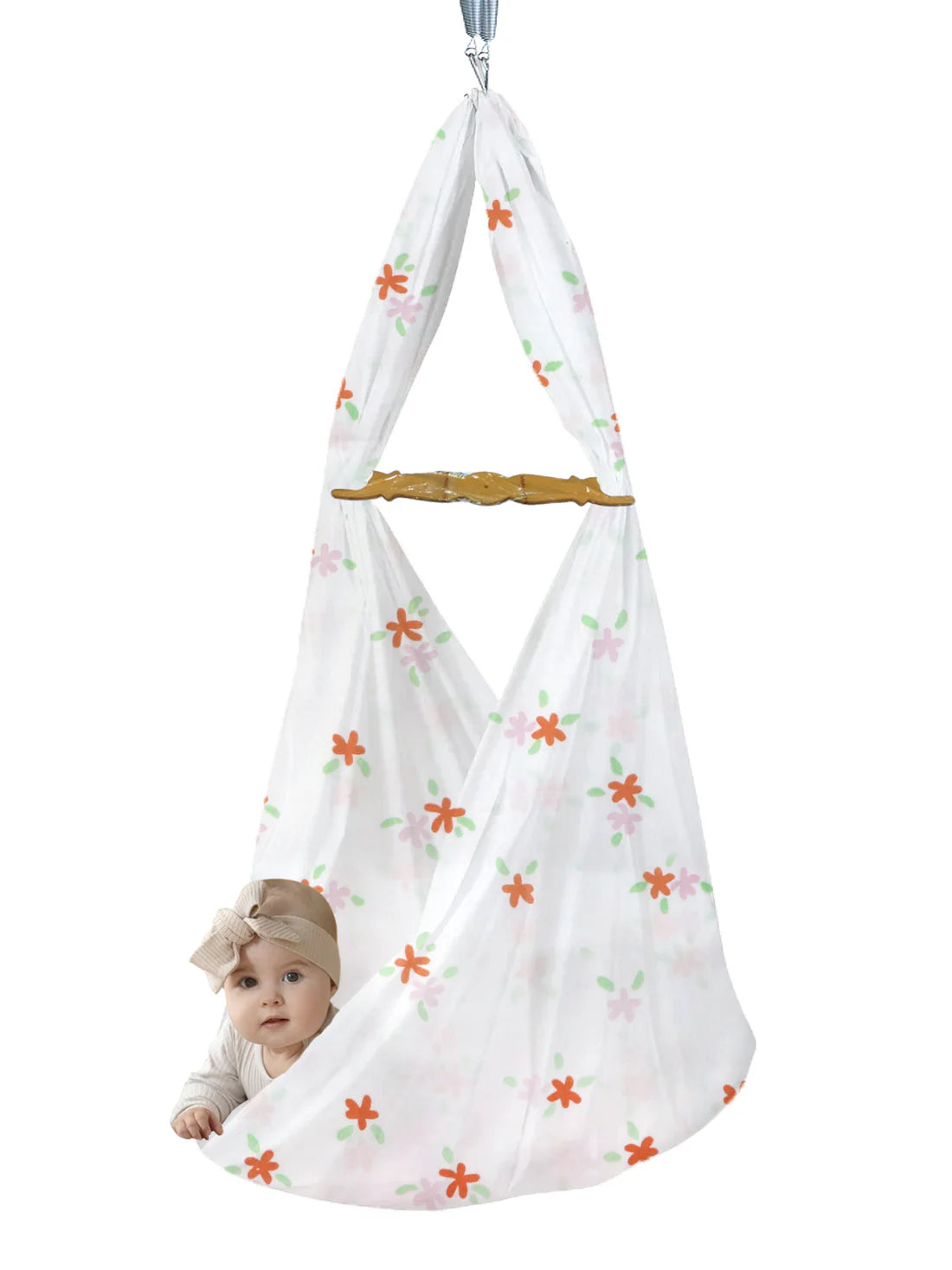 Ready to Use Muslin Cotton Cradle Cloth White- Thottil Vesti 3.5 Meter -Any 1