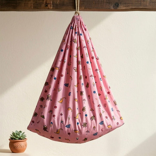Ready to Use Cotton Cradle Cloth - Thottil Vesti 3 Meter -Any 1 color
