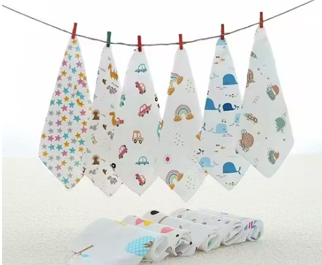 7 pieces Muslin Essentials For Your Little One