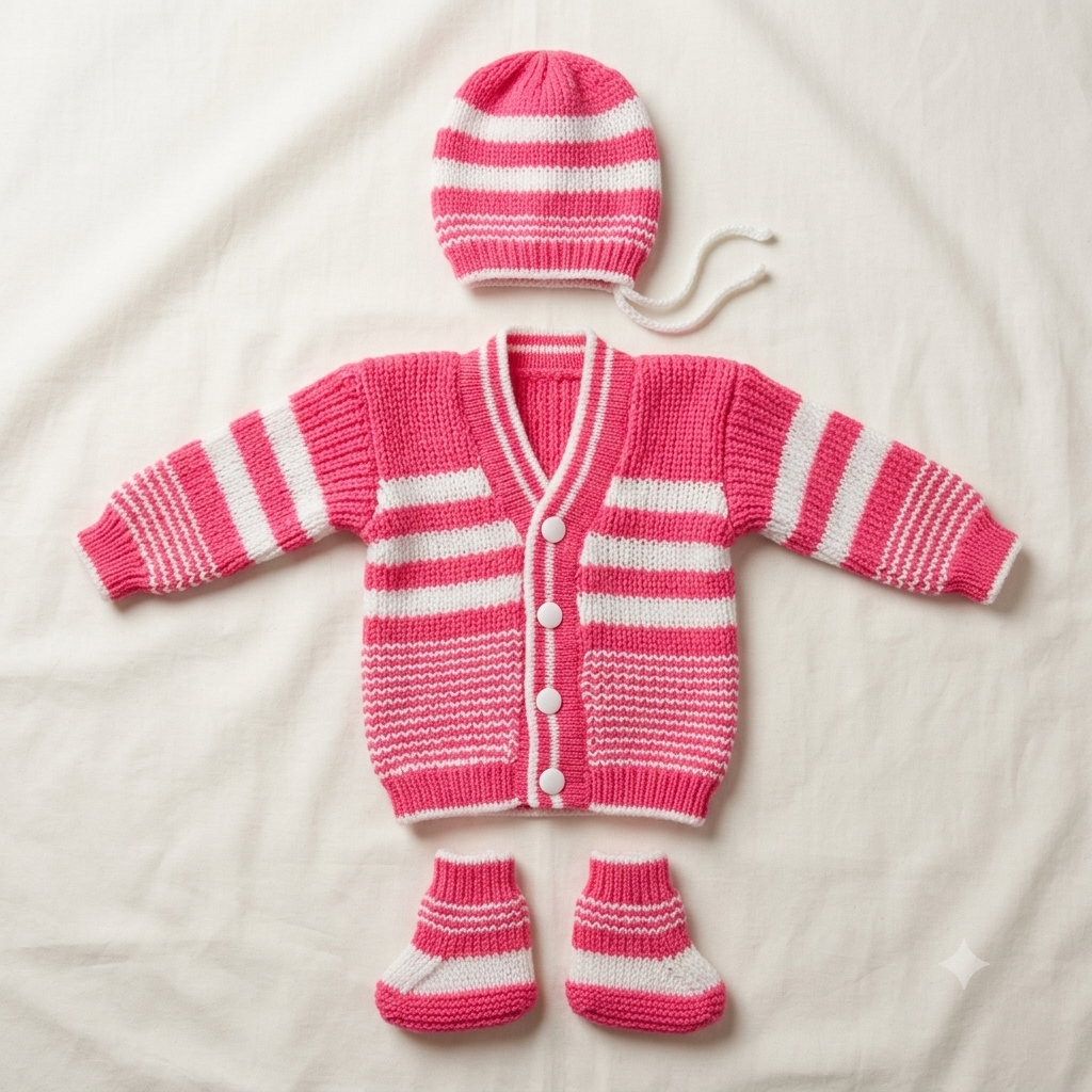 New Born Ultra Soft Baby Woolen Sweater – Cozy Winter Wear Any 1