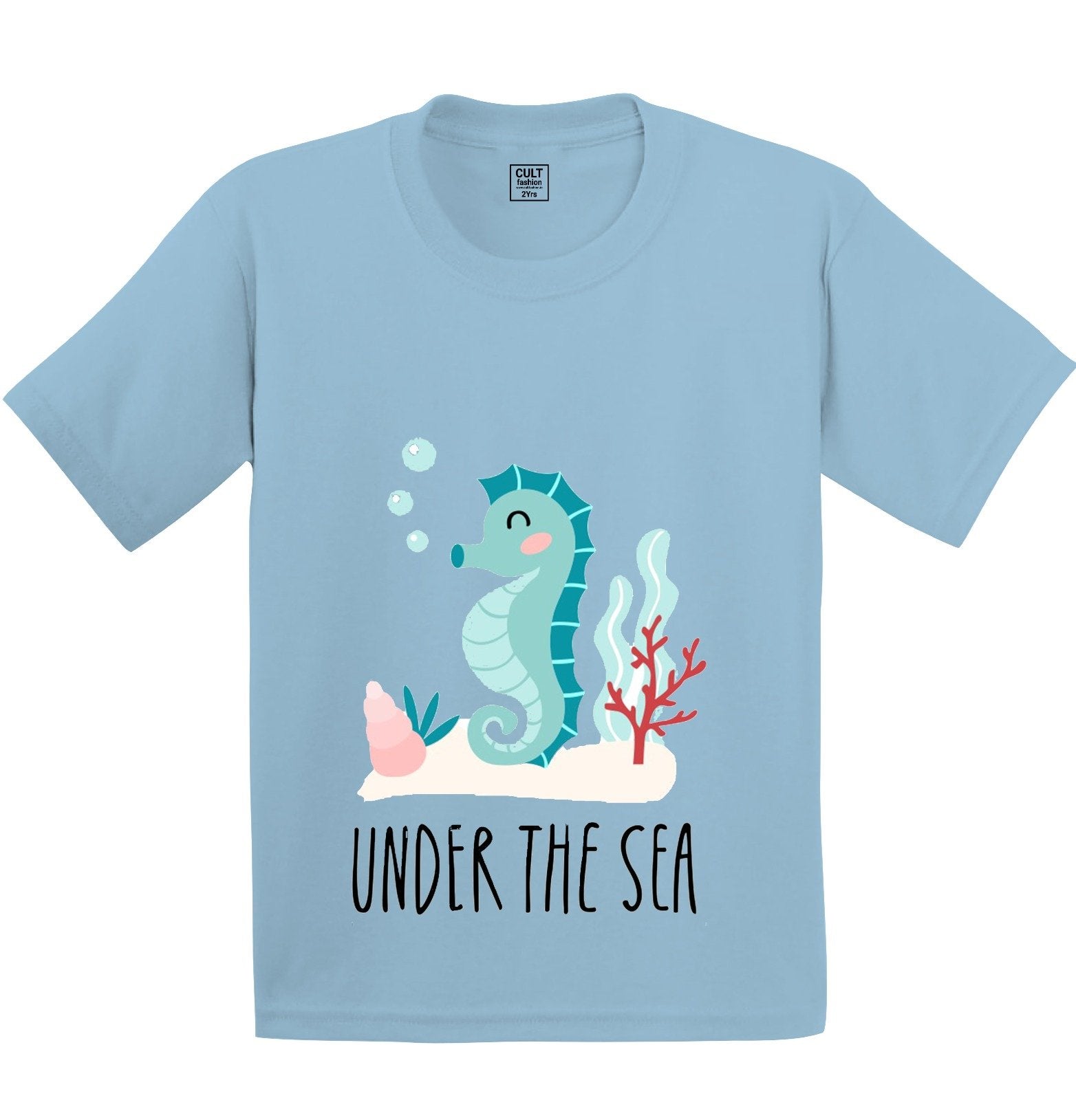 Sea Horse printed Kids T shirt - size 1-5 year