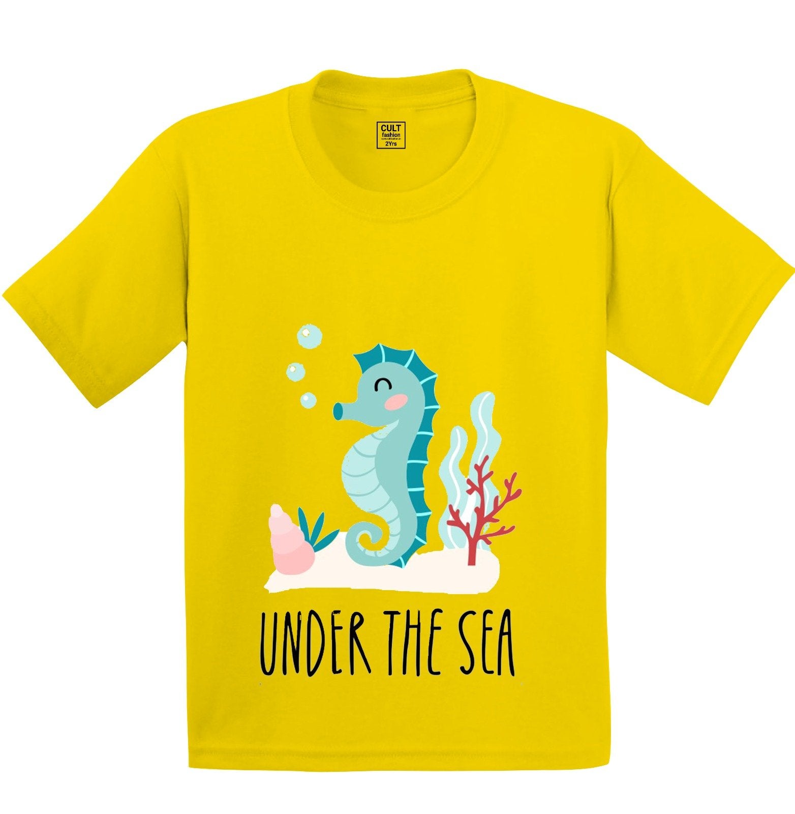 Sea Horse printed Kids T shirt - size 1-5 year