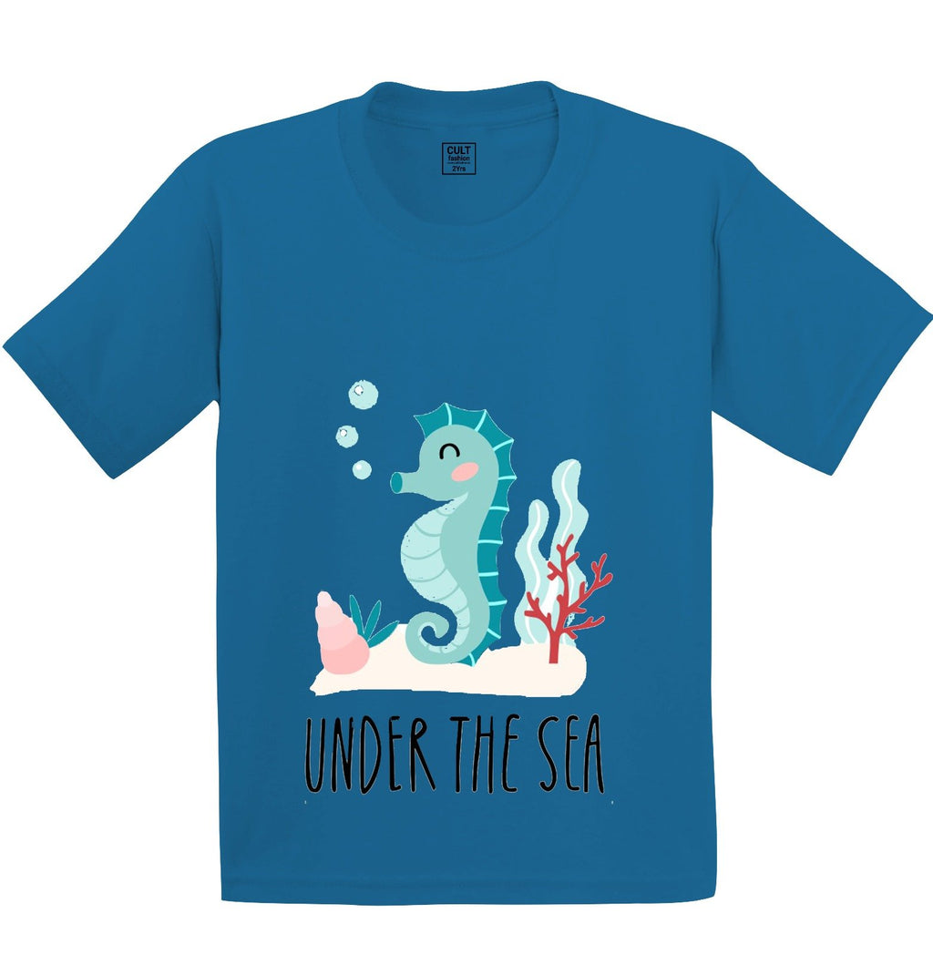 Sea Horse printed Kids T shirt - size 1-5 year