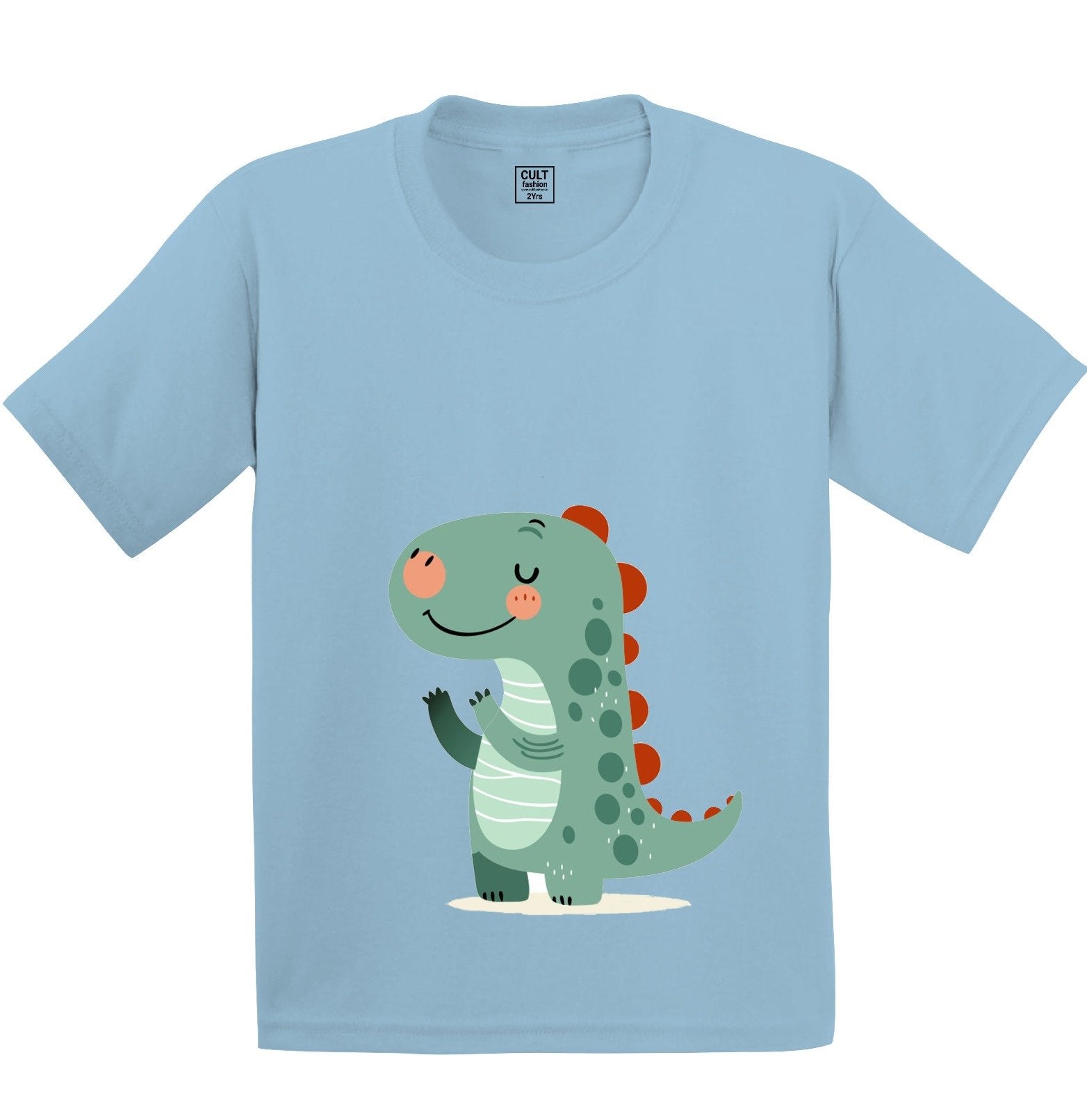 Grey Dino printed Kids T shirt - size 1-5 year