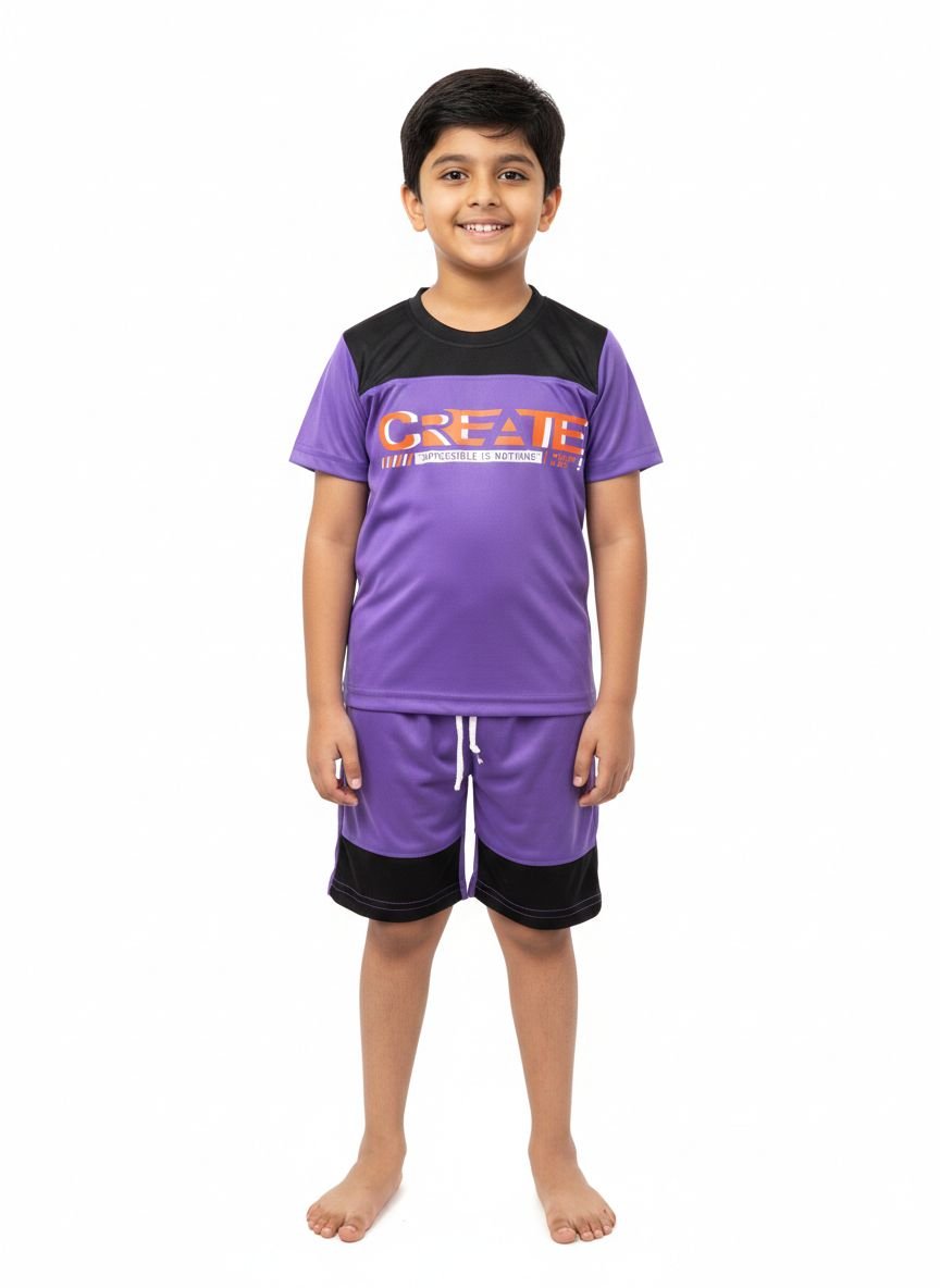 Boys Two Way Jercy Daily active wear - Any 5 Colors