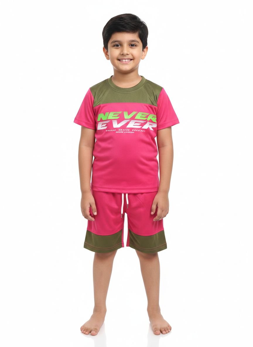 Boys Two Way Jercy Daily active wear - Any 5 Colors